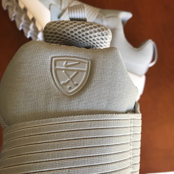 NIKE AIR ZOOM GIMME GOLF SHOES WOLF GREY/WHITE - Picture 4 of 6